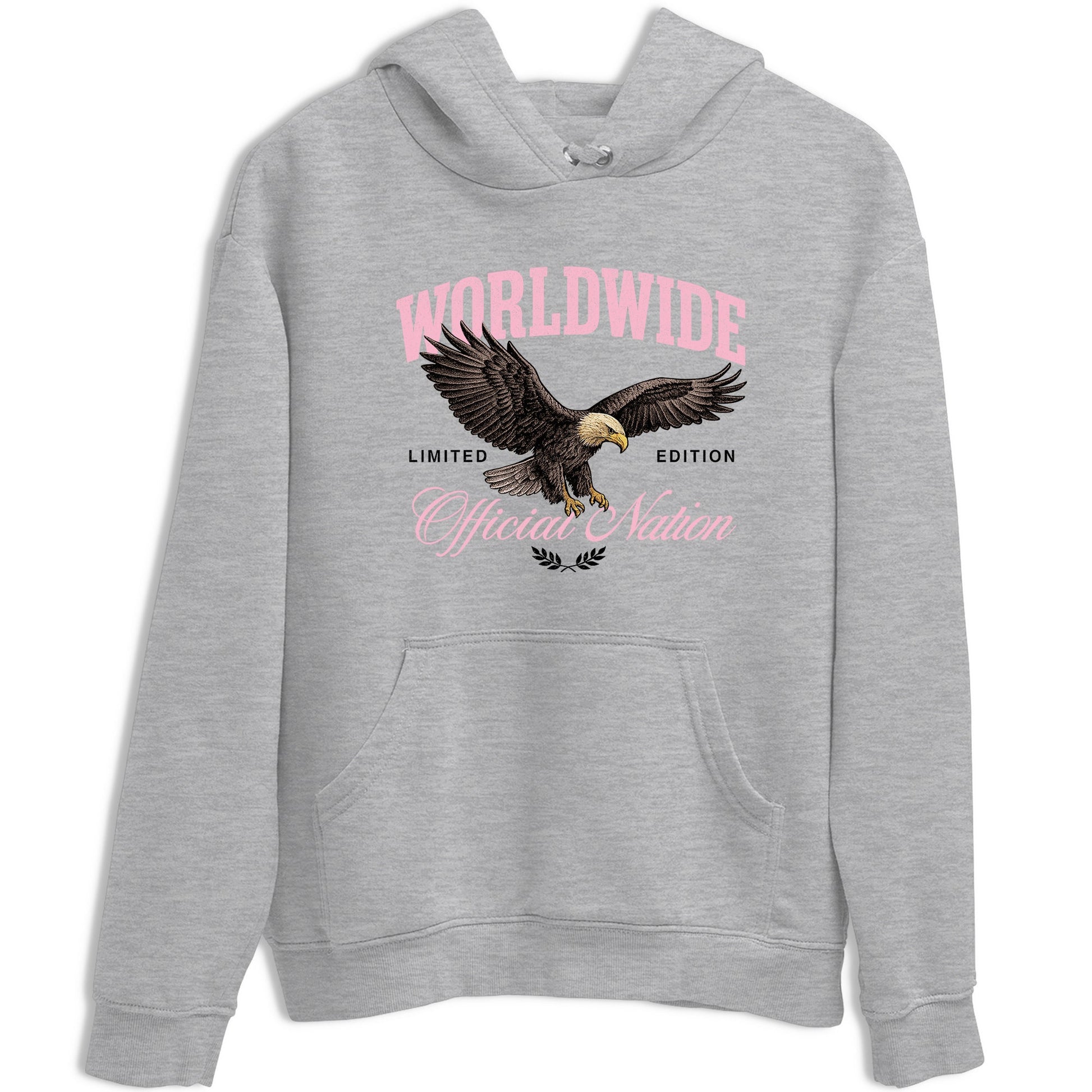 Sneaker match tees – Sneaker Tees To Match Air Jordan 5 Medium Soft Pink Shoes – Worldwide Official Nation Tee Heather Grey 2