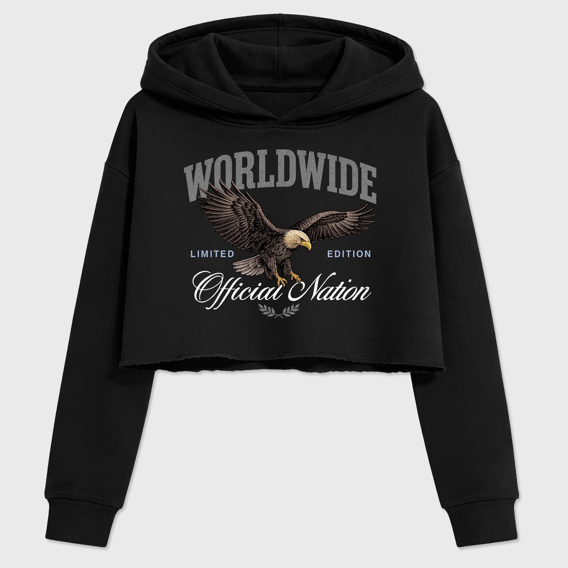 Sneaker outfits graphic tee – Sneaker Tees To Match Air Jordan 5 Wolf Grey Sneakers – Worldwide Official Nation Crop T-Shirt Black 2