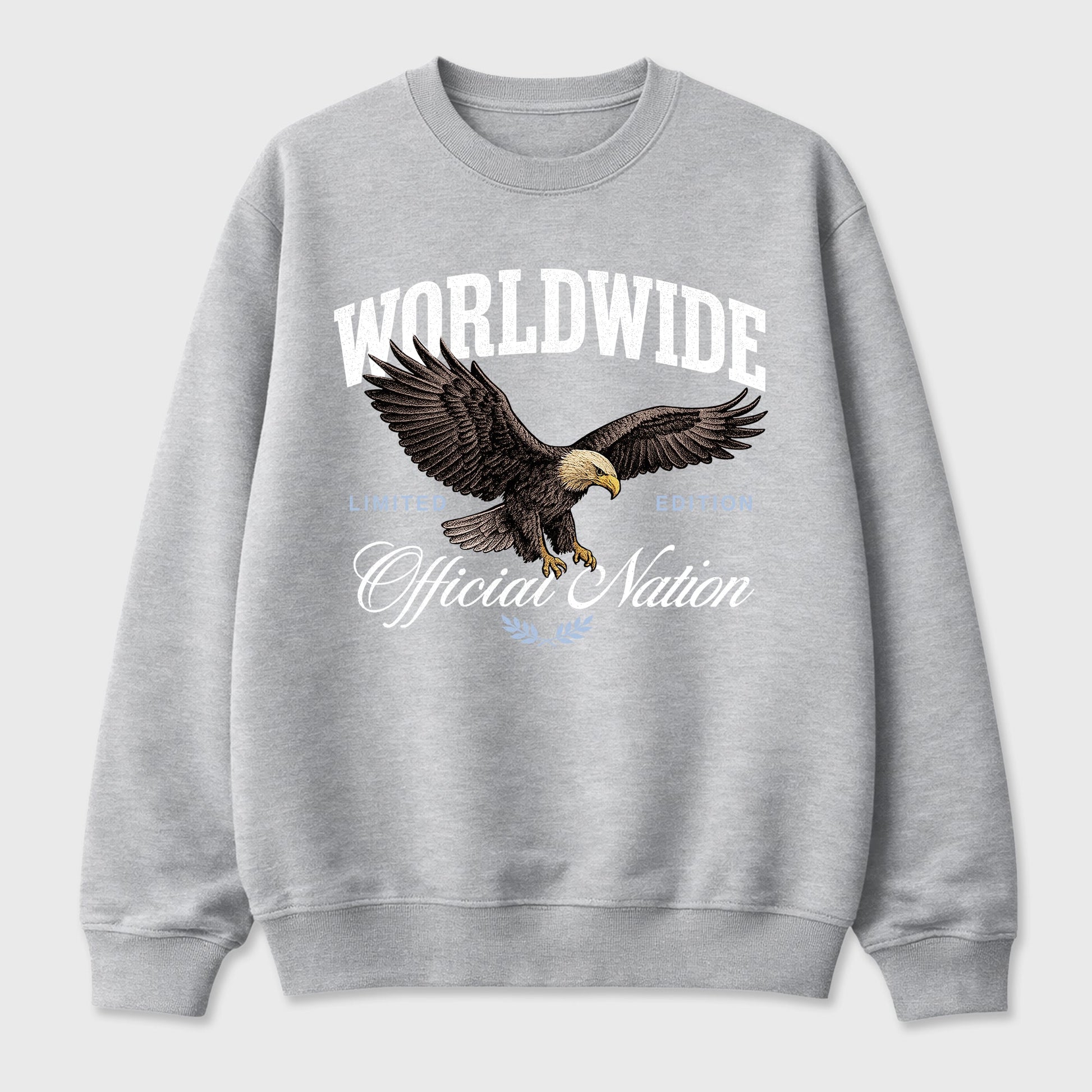 Sneaker outfits graphic tee – Sneaker Tees To Match Air Jordan 5 Wolf Grey Sneakers – Worldwide Official Nation Tee Heather Grey 2