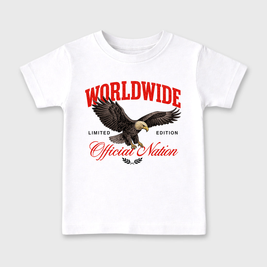 Sneaker outfits graphic tee – Sneaker Tees To Match Air Jordan 6 Infrared Sneakers – Worldwide Official Nation Kids T-Shirt White 2