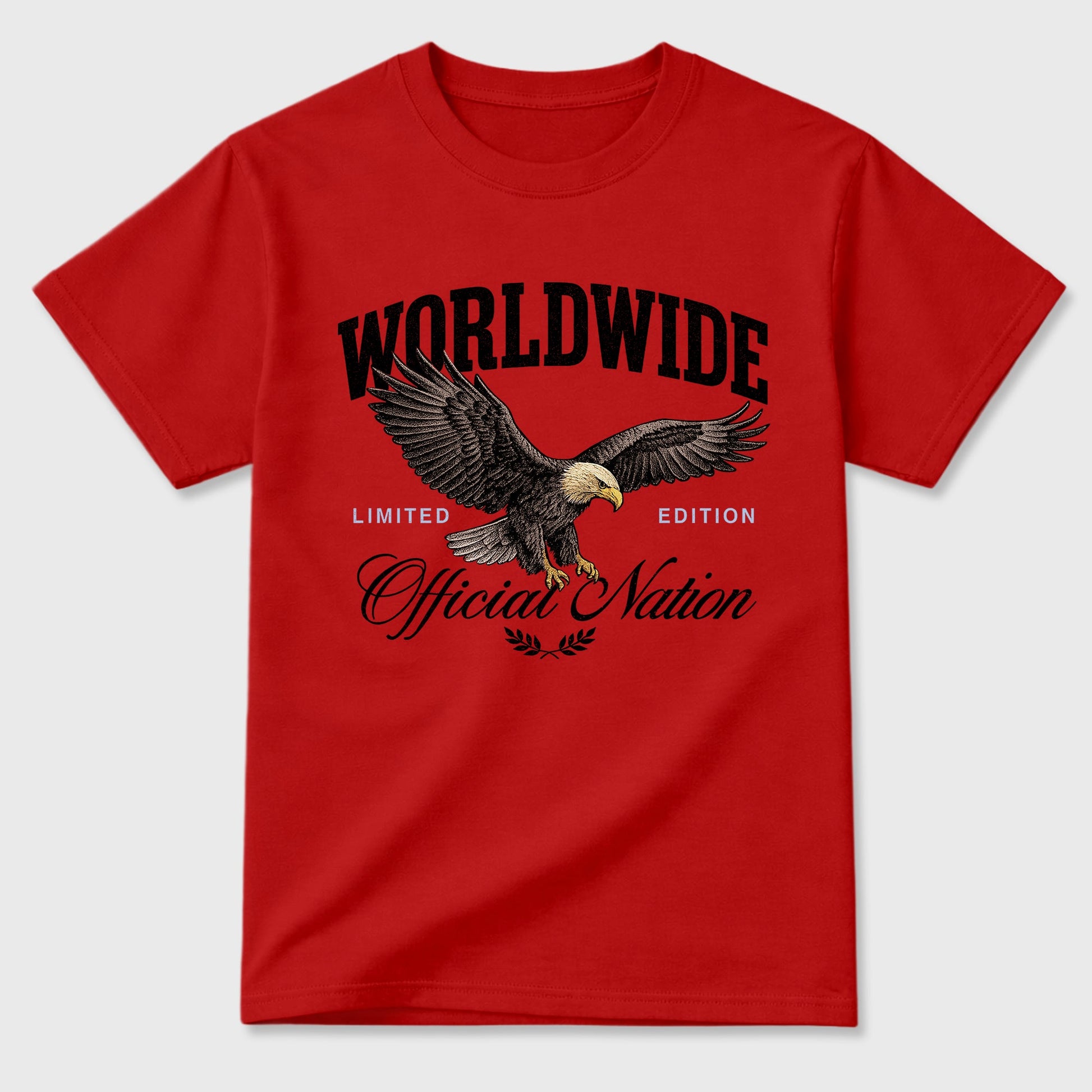 Sneaker outfits graphic tee – Sneaker Tees To Match Air Jordan 6 Infrared Sneakers – Worldwide Official Nation Tee Red 2