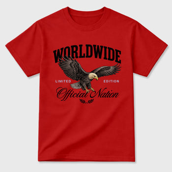 Sneaker outfits graphic tee – Sneaker Tees To Match Air Jordan 6 Infrared Sneakers – Worldwide Official Nation Tee Red 2