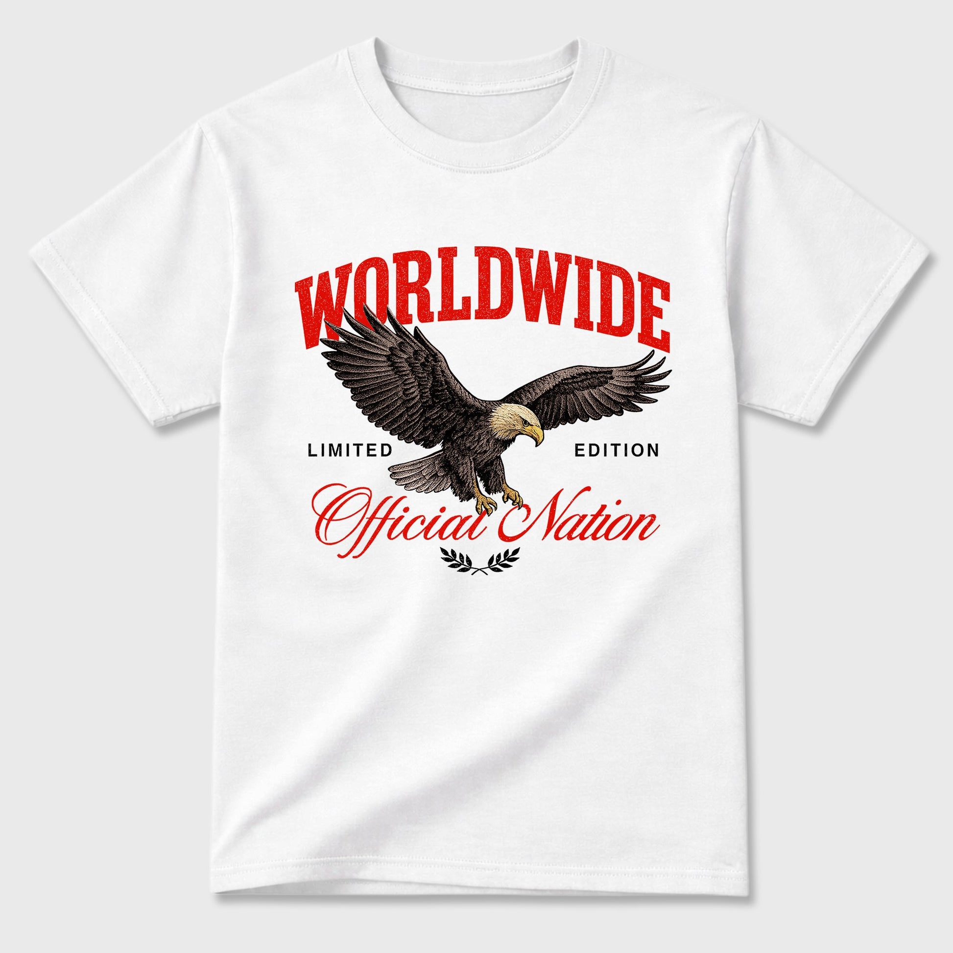 Sneaker outfits graphic tee – Sneaker Tees To Match Air Jordan 6 Infrared Sneakers – Worldwide Official Nation Tee White 2