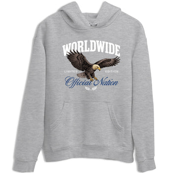 Sneaker match tees – Sneaker Tees To Match Air Jordan 9 Flint Grey Shoes – Worldwide Official Nation Tee Heather Grey 2