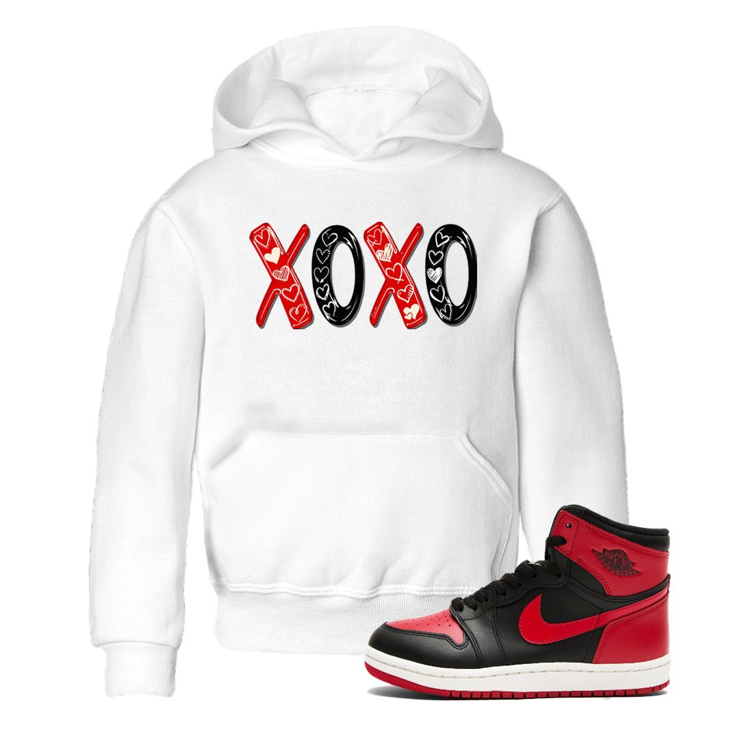 XOXO SNRT Sneaker Tees Kids - Air Jordan 1 '85 Bred - SNRT Sneaker T-shirts