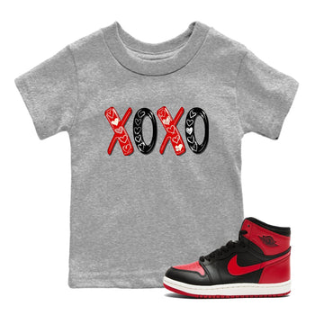 XOXO SNRT Sneaker Tees Kids - Air Jordan 1 '85 Bred - SNRT Sneaker T-shirts