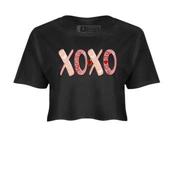 Air Jordan 3 "Treat Yourself" Washed Coral shirts to Special Valentine's Day XOXO sneaker match tees Jordan 3 Valentine's Day best t shirts to wear with jordans SNRT Sneaker Tees Graphic Tee Black 2 crop tee