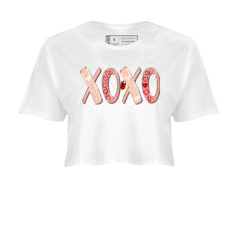 Air Jordan 3 "Treat Yourself" Washed Coral shirts to Special Valentine's Day XOXO sneaker match tees Jordan 3 Valentine's Day best t shirts to wear with jordans SNRT Sneaker Tees Graphic Tee White 2 crop tee