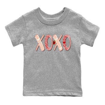 Air Jordan 3 "Treat Yourself" Washed Coral shirts to Special Valentine's Day XOXO sneaker match tees Jordan 3 Valentine's Day best t shirts to wear with jordans SNRT Sneaker Tees Youth Baby Heather Grey 2 tee
