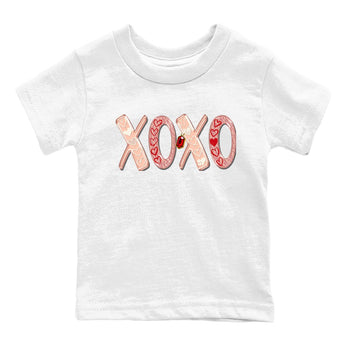 Air Jordan 3 "Treat Yourself" Washed Coral shirts to Special Valentine's Day XOXO sneaker match tees Jordan 3 Valentine's Day best t shirts to wear with jordans SNRT Sneaker Tees Youth Baby White 2 tee