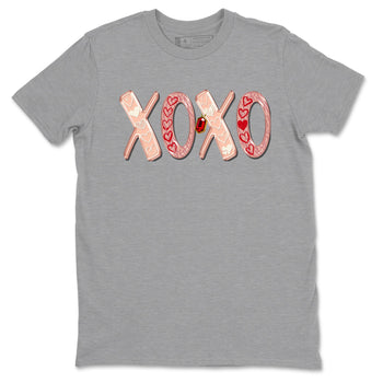 Air Jordan 3 "Treat Yourself" Washed Coral shirts to Special Valentine's Day XOXO sneaker match tees Jordan 3 Valentine's Day best t shirts to wear with jordans SNRT Sneaker Tees Graphic Tee Heather Grey 2 shirts
