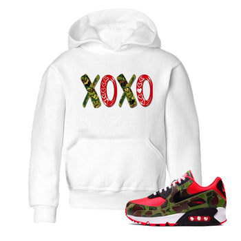 Air Max 90 Reverse Duck Camo shirts to match jordans XOXO best t shirts to wear with jordans Air Max 90 Reverse Duck Camo match shoes to clothes SNRT Sneaker Tees Youth Baby White 1 tee