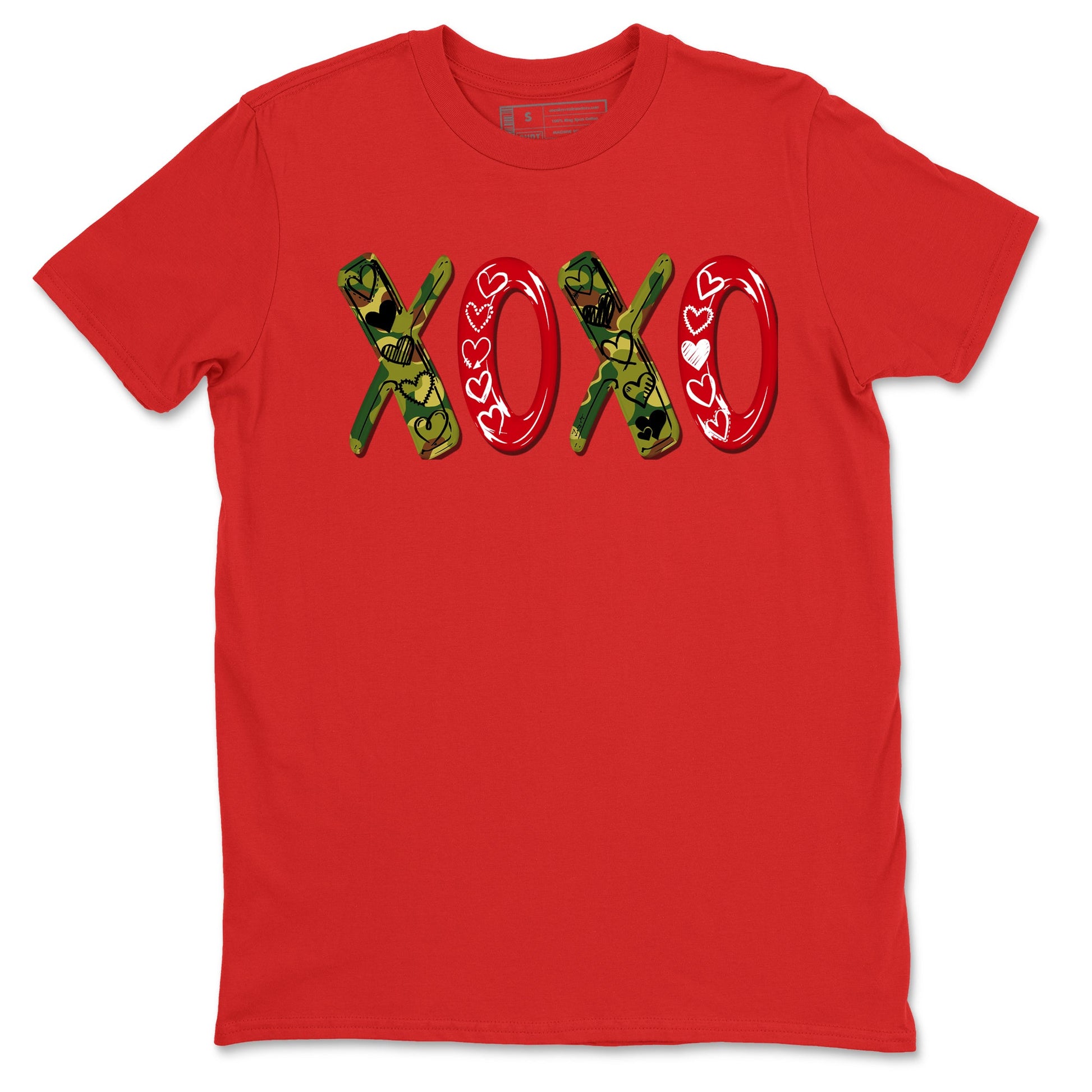 Air Max 90 Reverse Duck Camo shirts to match jordans XOXO best t shirts to wear with jordans Air Max 90 Reverse Duck Camo match shoes to clothes SNRT Sneaker Tees unisex cotton Red 2 shirts
