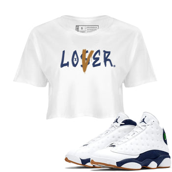 Loser Lover SNRT Sneaker Women's Top - Air Jordan 13 Midnight Navy - SNRT Sneaker T-shirts