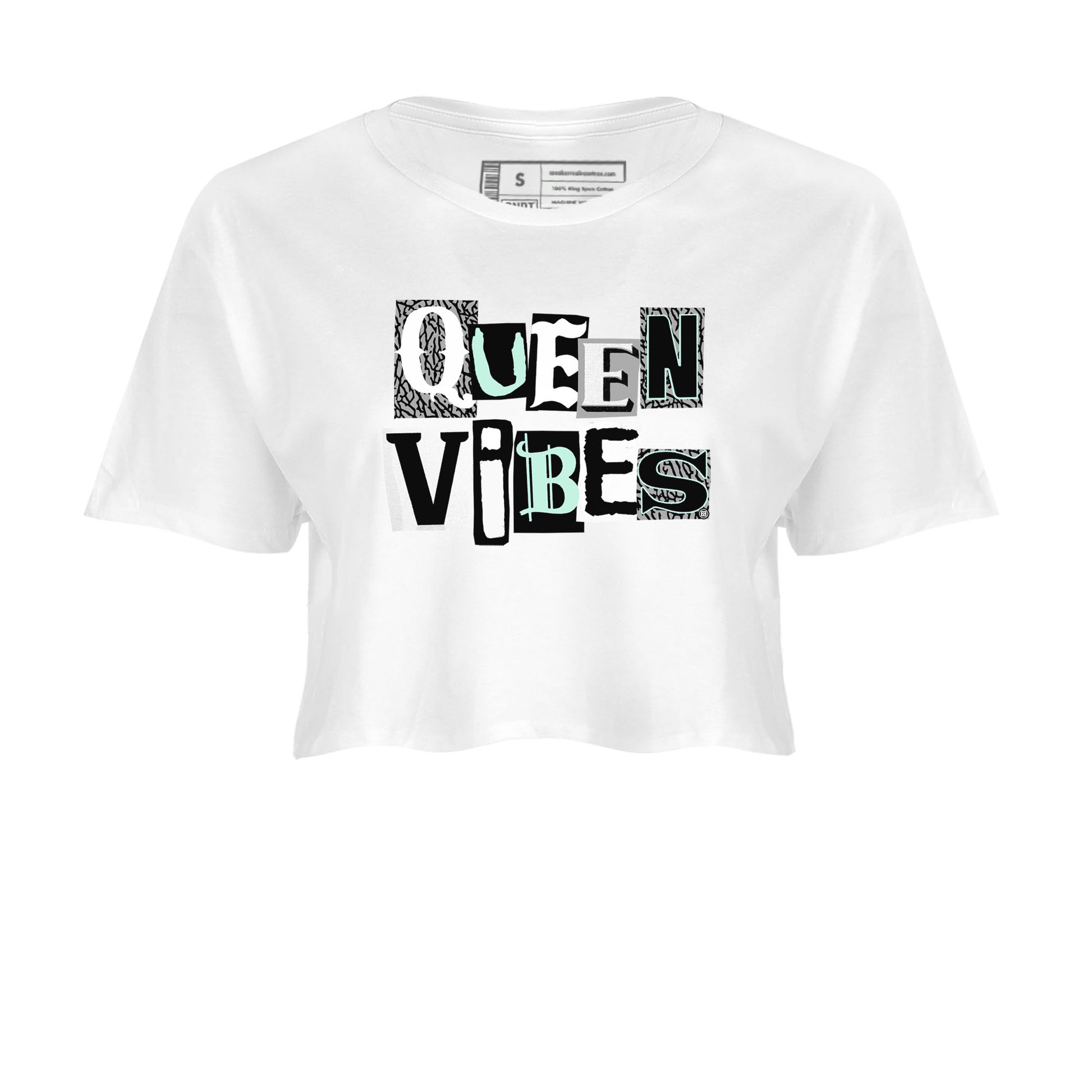 Queen Vibes SNRT Sneaker Women's Top - Air Jordan 3 Green Glow - SNRT Sneaker Tee