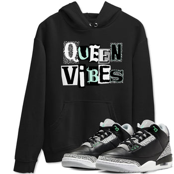 Queen Vibes SNRT Sneaker Tees - Air Jordan 3 Green Glow - SNRT Sneaker Tee