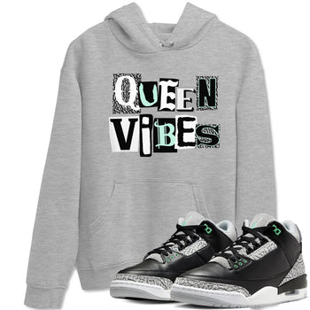 Queen Vibes SNRT Sneaker Tees - Air Jordan 3 Green Glow - SNRT Sneaker Tee