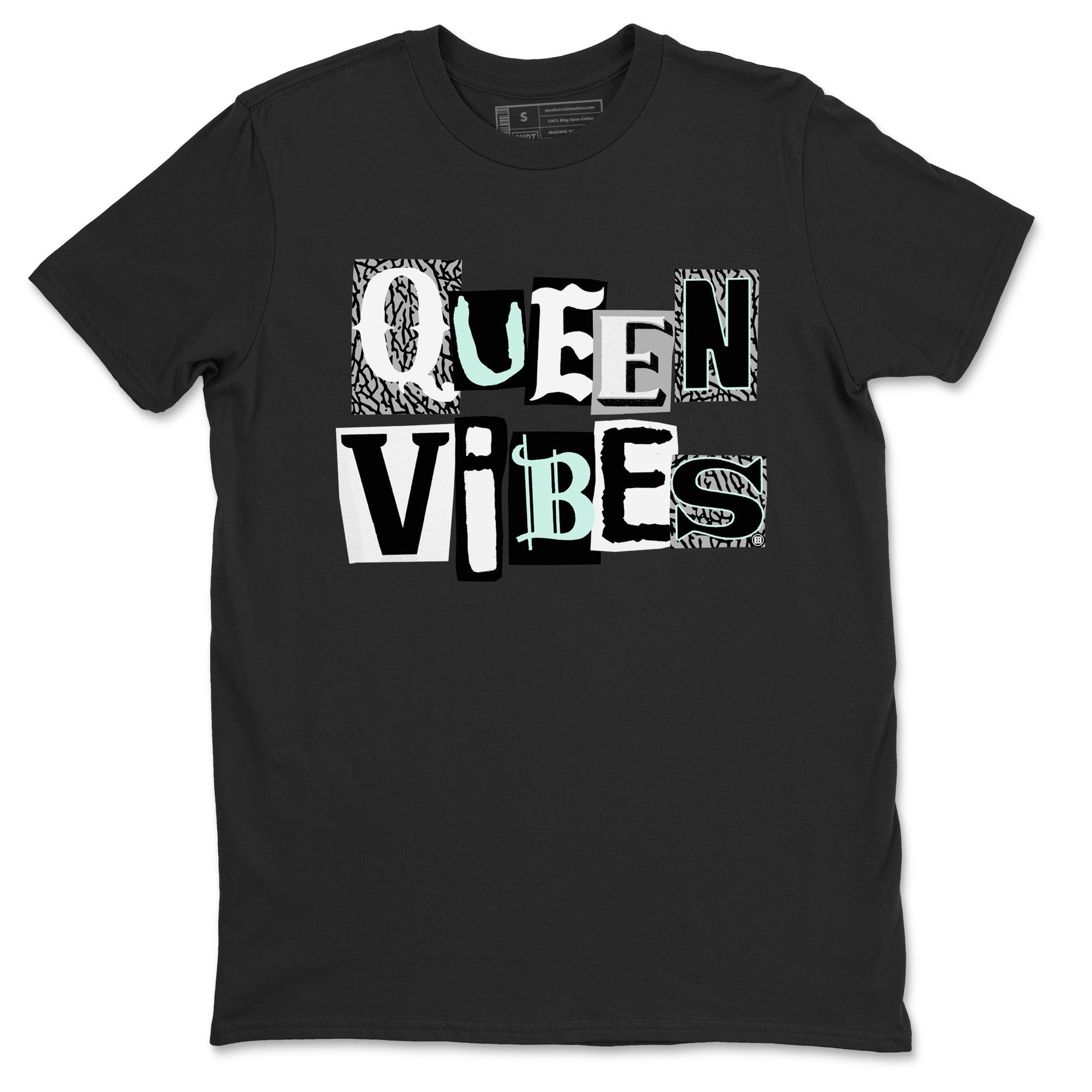 Queen Vibes SNRT Sneaker Tees - Air Jordan 3 Green Glow - SNRT Sneaker Tee