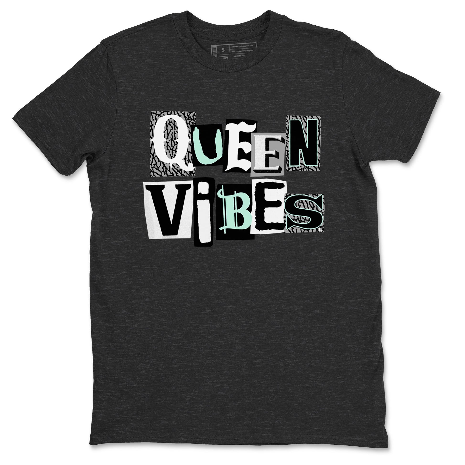 Queen Vibes SNRT Sneaker Tees - Air Jordan 3 Green Glow - SNRT Sneaker Tee