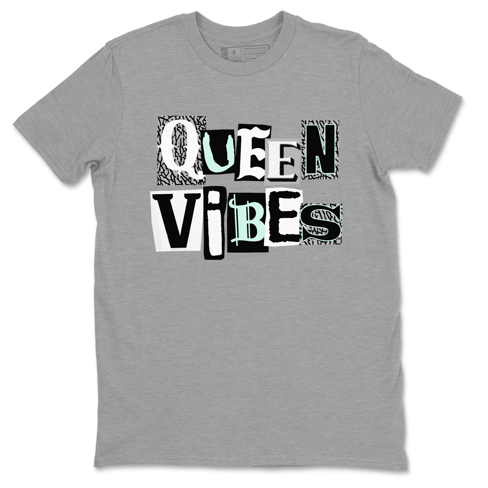 Queen Vibes SNRT Sneaker Tees - Air Jordan 3 Green Glow - SNRT Sneaker Tee
