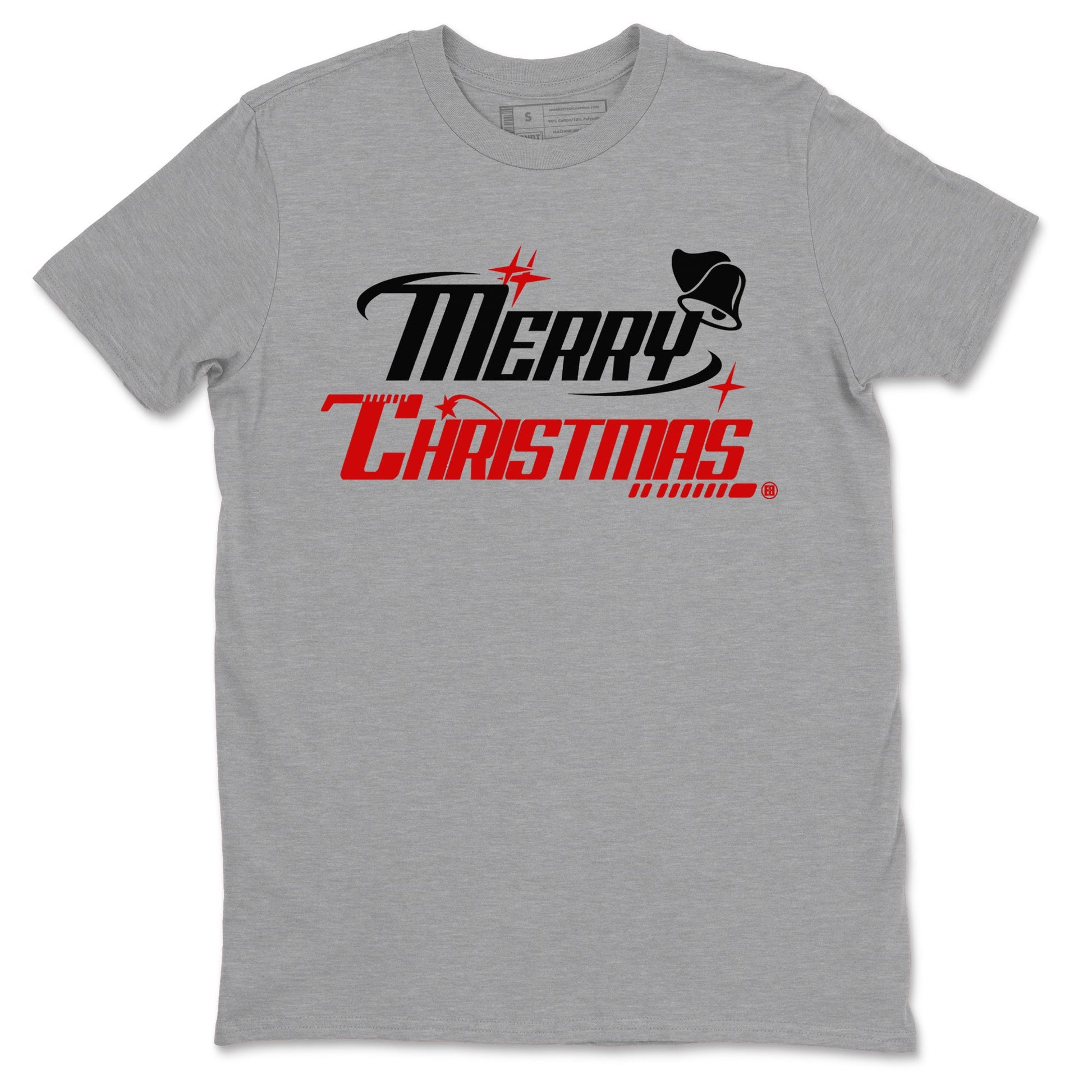 11s Bred Velvet shirts to match jordans Y2K Merry Christmas sneaker match tees Air Jordan 11 WMNS Bred Velvet match shoes to clothes SNRT Sneaker Tees unisex cotton Heather Grey 2 shirts