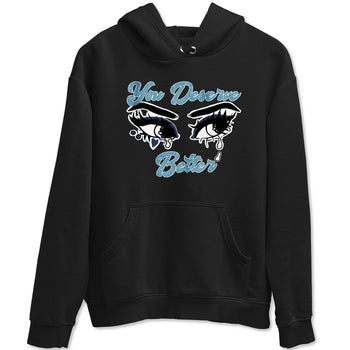 1s Denim shirts to match jordans You Deserve Better sneaker match tees Air Jordan 1 Denim SNRT Sneaker Tees streetwear brand Black 2 unisex cotton tee