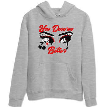 11s Bred Velvet shirts to match jordans You Deserve Better sneaker match tees Air Jordan 11 Retro Bred Velvet match shoes to clothes SNRT Sneaker Tees unisex cotton Heather Grey 2 shirts