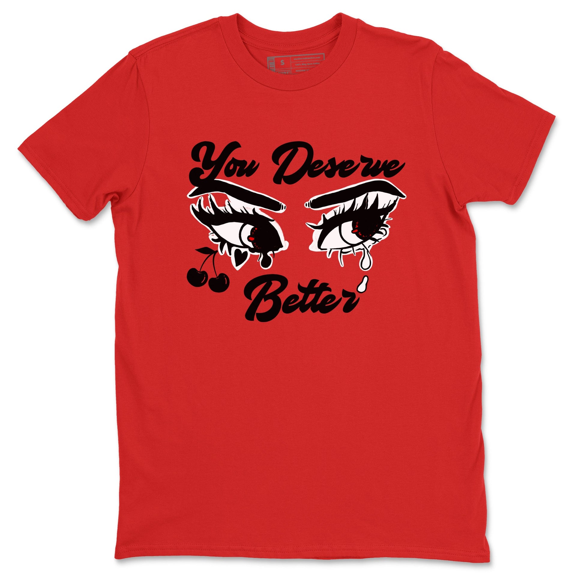 11s Bred Velvet shirts to match jordans You Deserve Better sneaker match tees Air Jordan 11 Retro Bred Velvet match shoes to clothes SNRT Sneaker Tees unisex cotton Red 2 shirts