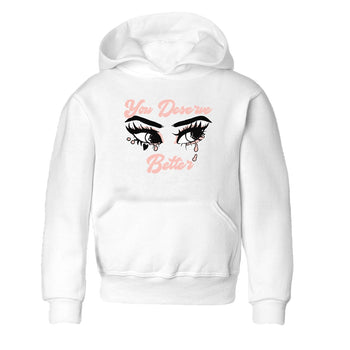 11s Legend Pink shirt to match jordans You Deserve Better sneaker tees Air Jordan 11 Legend Pink SNRT sneaker release tees baby toddler White 2 cotton Shirt