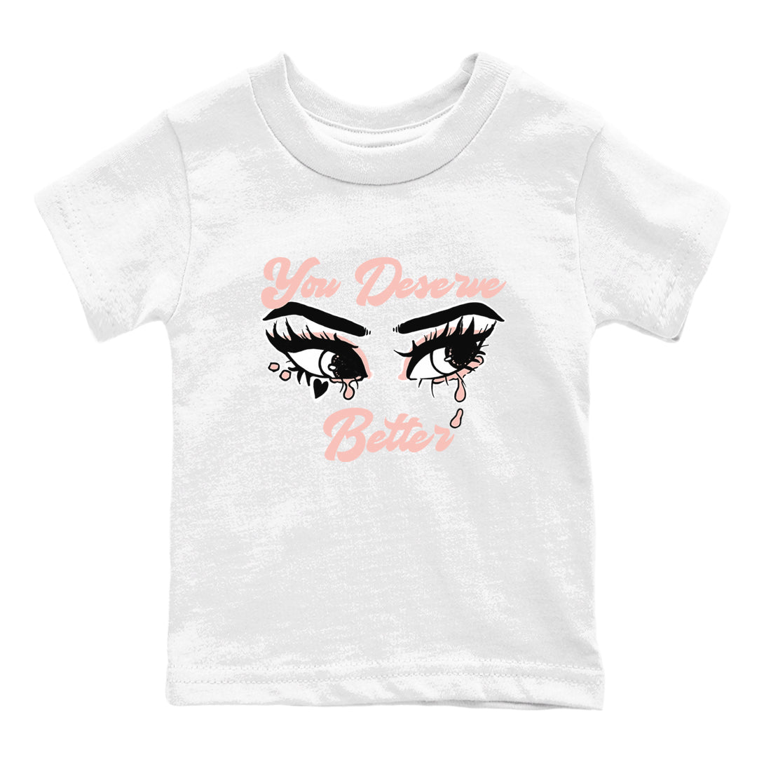 11s Legend Pink shirt to match jordans You Deserve Better sneaker tees Air Jordan 11 Legend Pink SNRT sneaker release tees baby toddler White 2 cotton Shirt