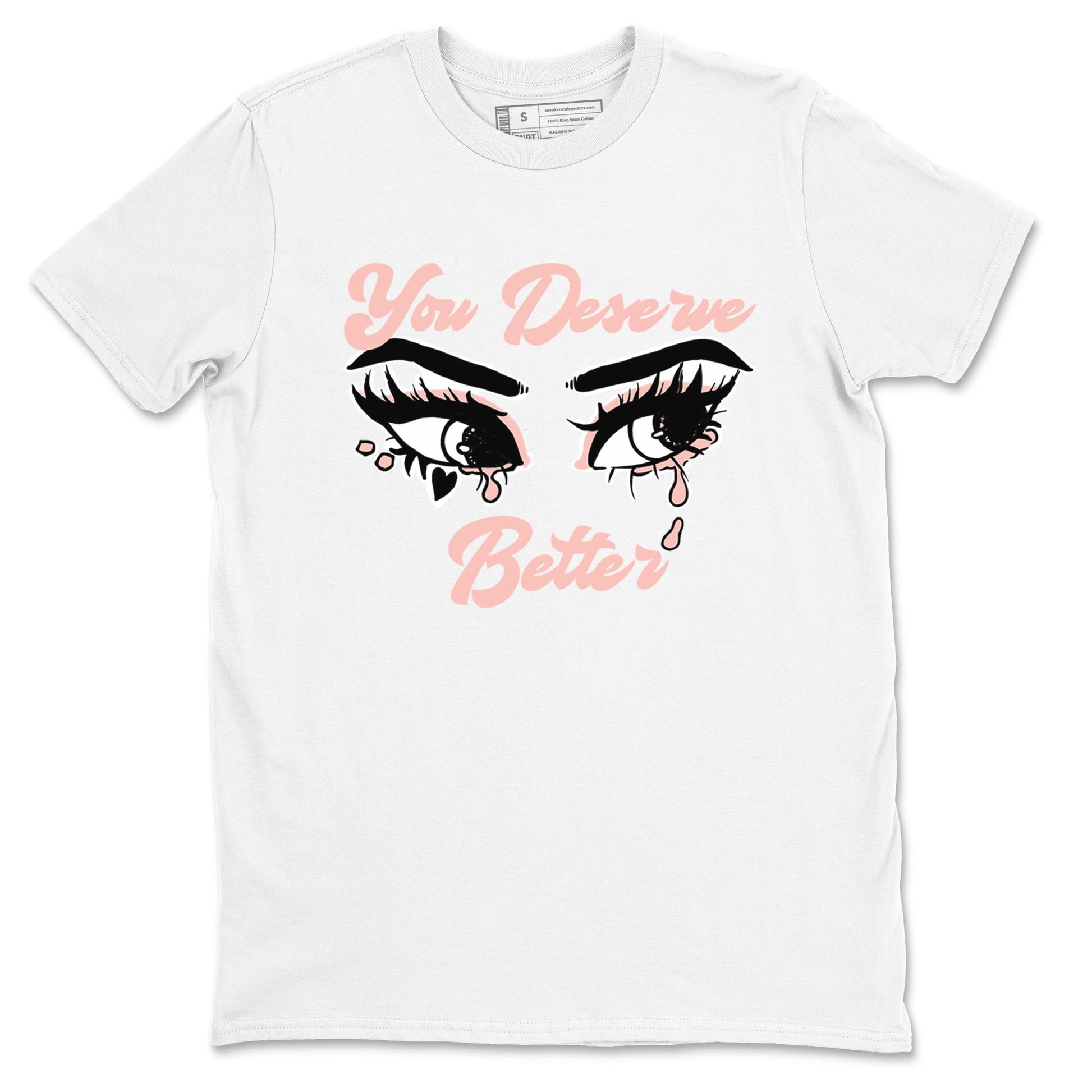 11s Legend Pink shirt to match jordans You Deserve Better sneaker tees Air Jordan 11 Legend Pink SNRT Sneaker Release Tees unisex cotton White 2 crew neck shirt