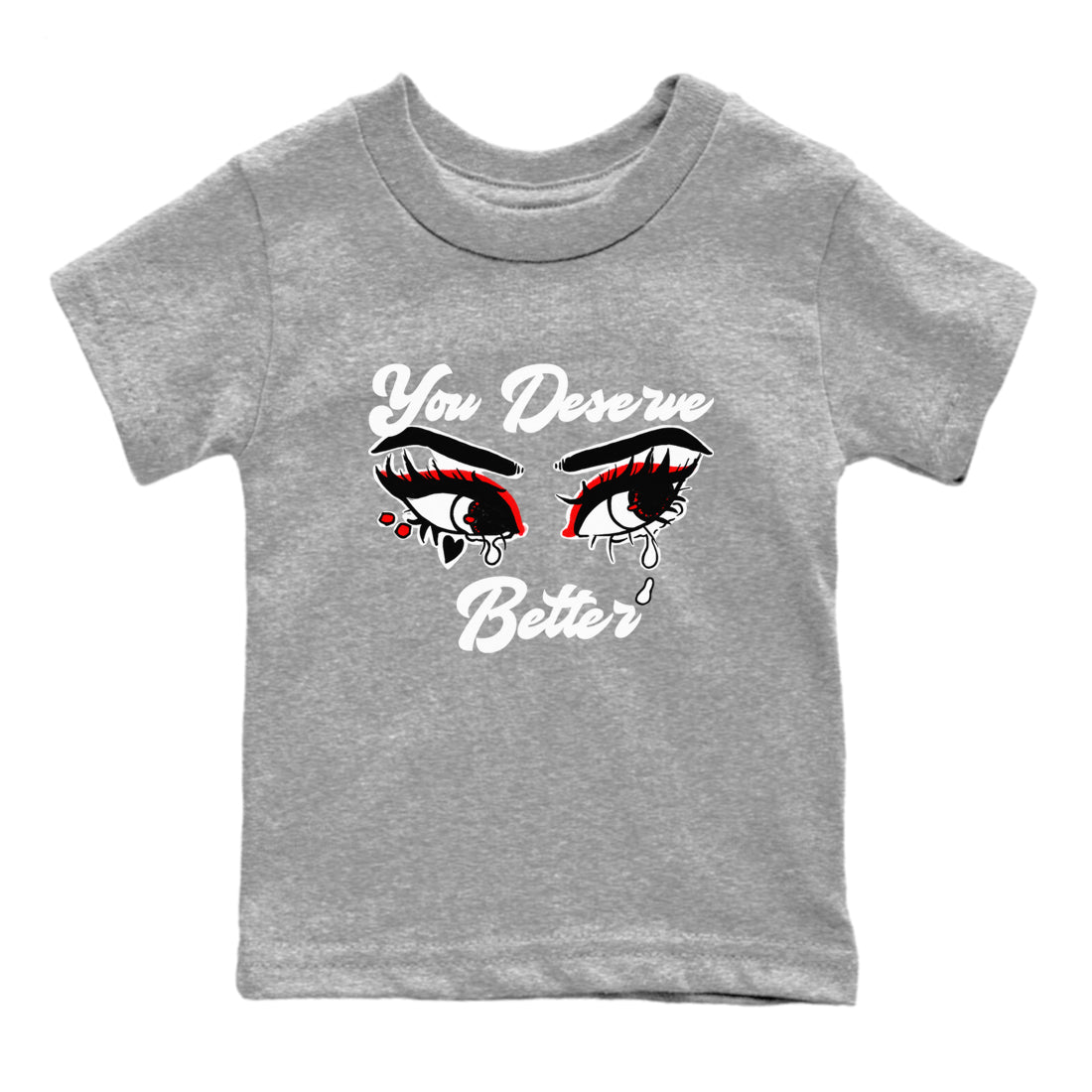 AJ12 Taxi Flip shirt to match jordans You Deserve Better sneaker tees Air Jordan 12 Taxi Flip SNRT sneaker release tees baby toddler Heather Grey 2 cotton Shirt