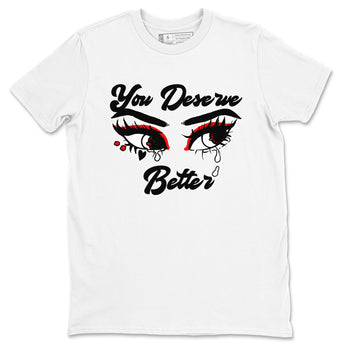 AJ12 Taxi Flip shirt to match jordans You Deserve Better sneaker tees Air Jordan 12 Taxi Flip SNRT Sneaker Release Tees unisex cotton White 2 crew neck shirt