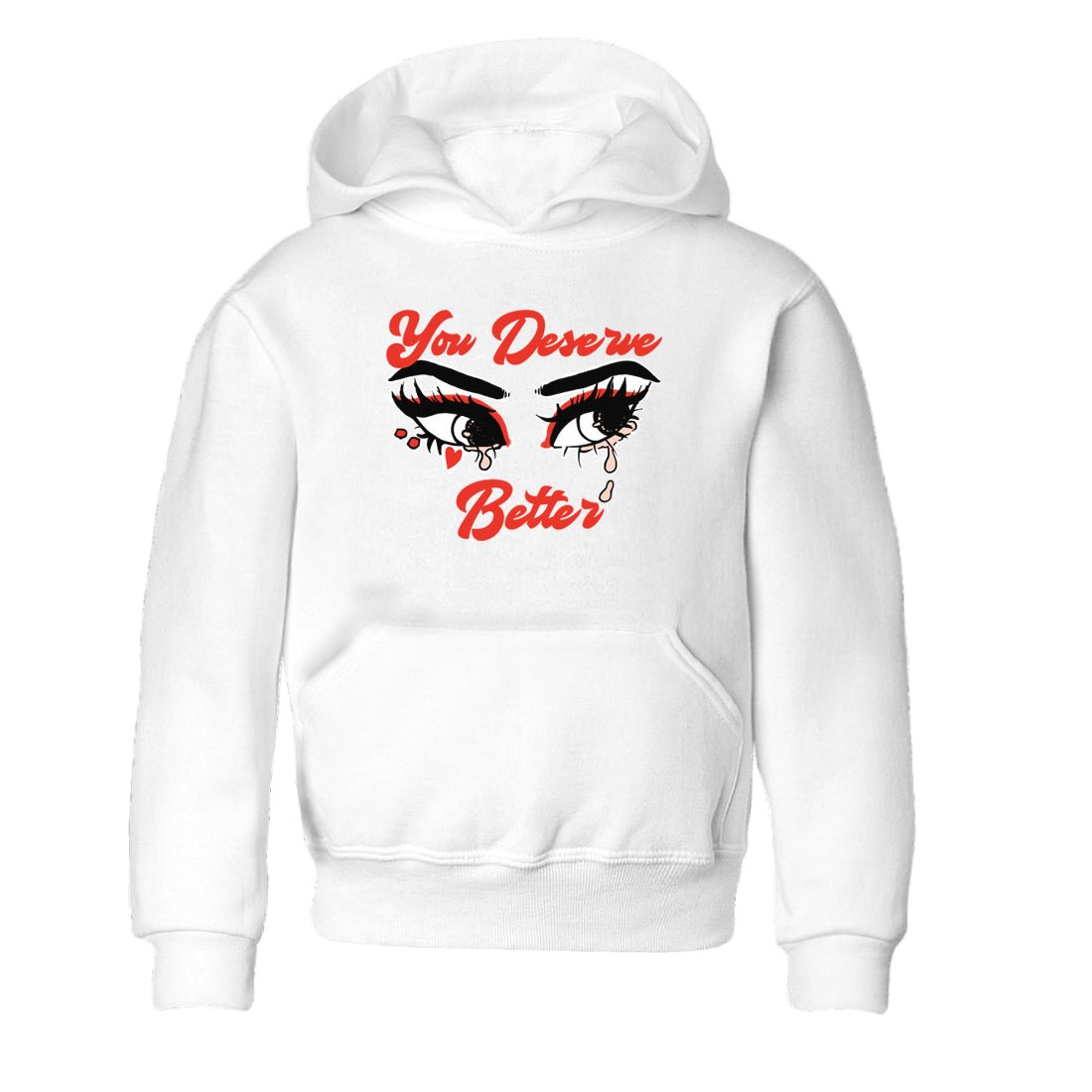 AJ13 Dune Red shirts to match jordans You Deserve Better sneaker match tees Air Jordan 13 Dune Red SNRT Sneaker Tees streetwear brand Baby and Youth White 2 cotton tee