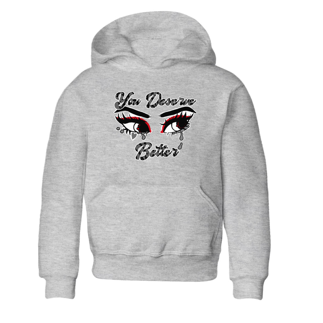 3s Cement Grey shirts to match jordans You Deserve Better sneaker match tees Air Jordan 3 Cement Grey SNRT Sneaker Release Tees Youth Baby Heather Grey 2 crew neck shirts