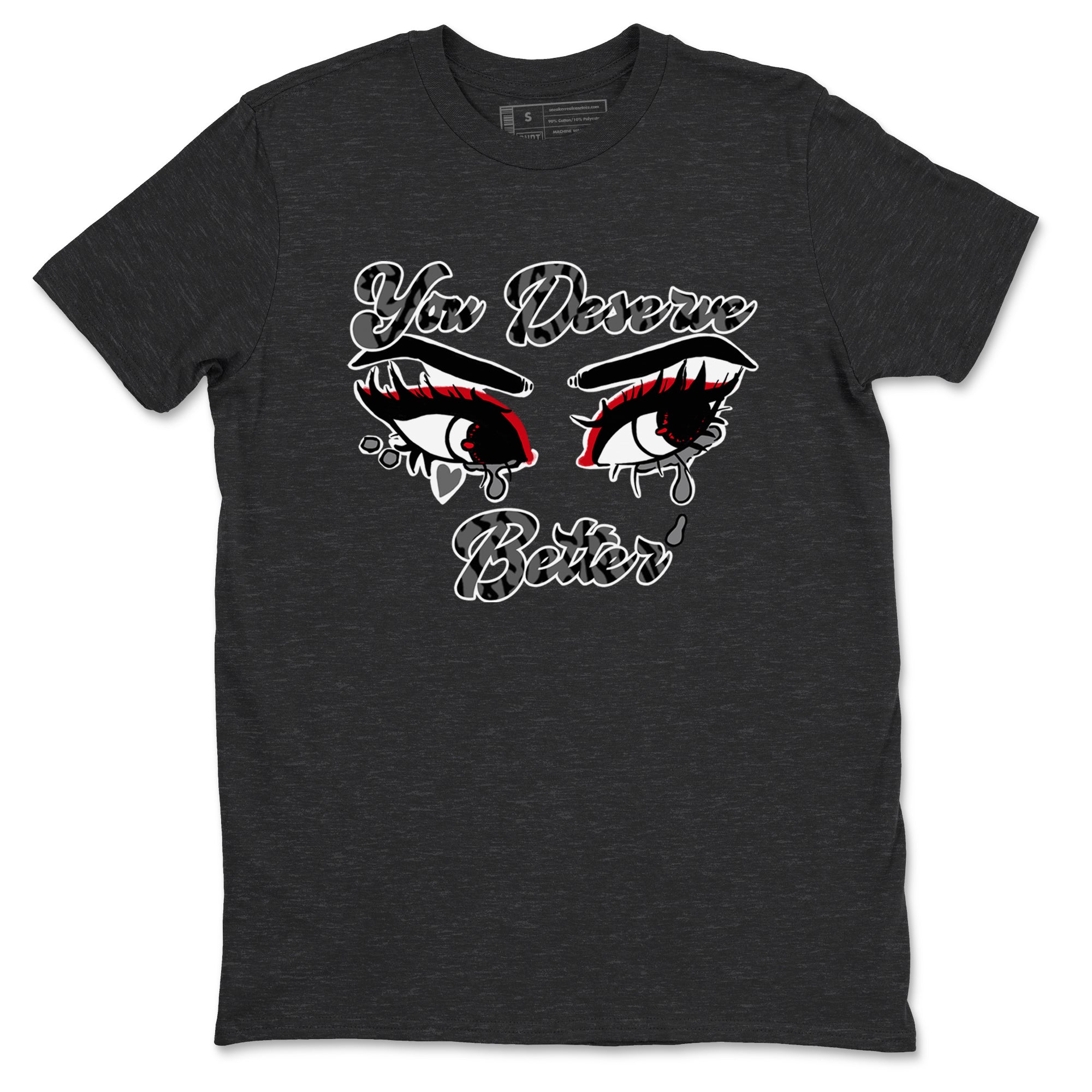 3s Cement Grey shirts to match jordans You Deserve Better sneaker match tees Air Jordan 3 Cement Grey SNRT Sneaker Release Tees unisex cotton Charcoal Heather 2 crew neck shirts
