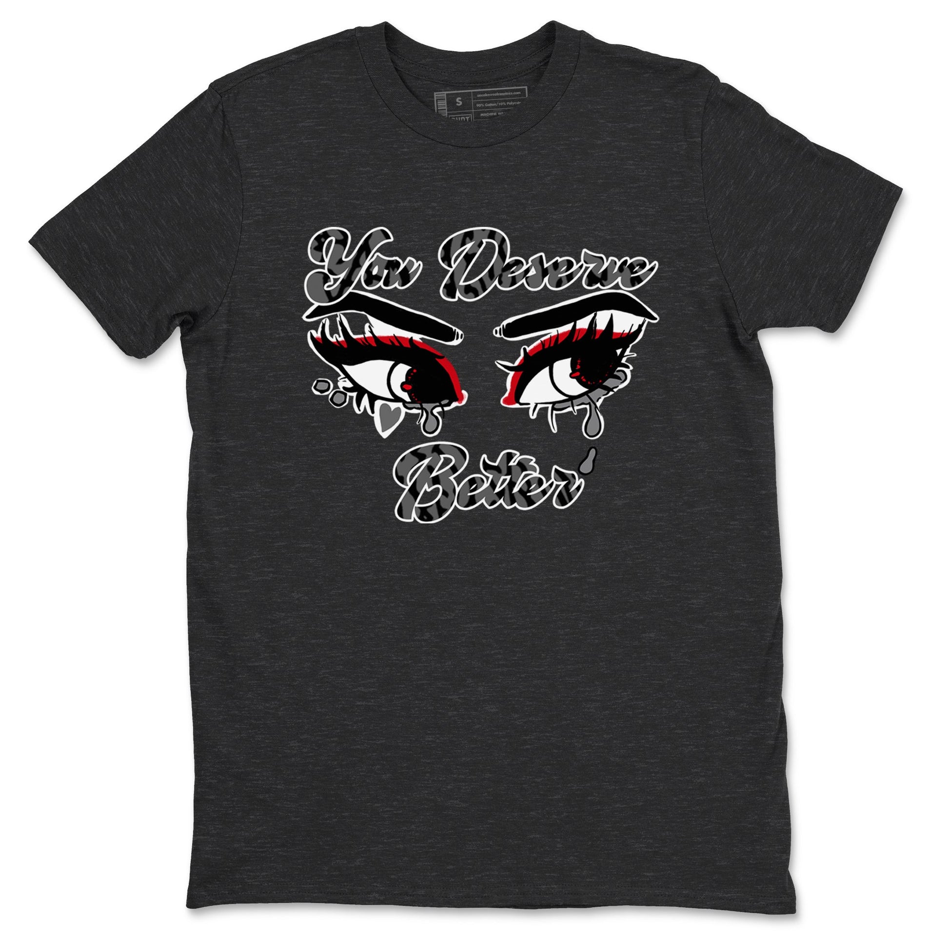 3s Cement Grey shirts to match jordans You Deserve Better sneaker match tees Air Jordan 3 Cement Grey SNRT Sneaker Release Tees unisex cotton Charcoal Heather 2 crew neck shirts