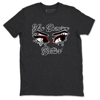 3s Cement Grey shirts to match jordans You Deserve Better sneaker match tees Air Jordan 3 Cement Grey SNRT Sneaker Release Tees unisex cotton Charcoal Heather 2 crew neck shirts
