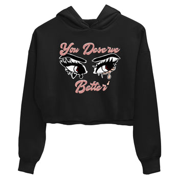 3s Valentines Day shirts to match jordans You Deserve Better best t shirts to wear with jordans Air Jordan 3 Valentines Day match shoes to clothes SNRT Sneaker Tees unisex cotton Black 2 crop tee