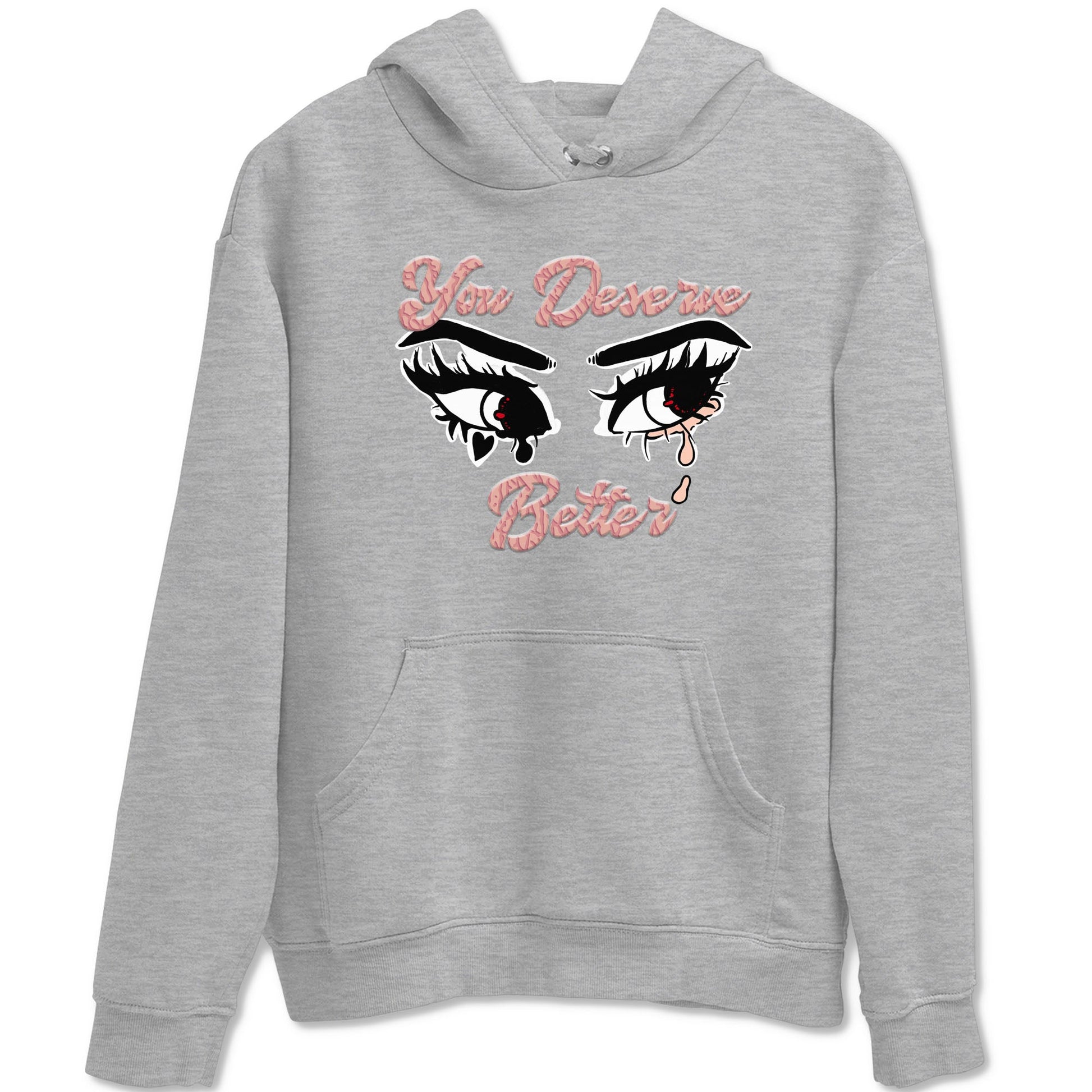 3s Valentines Day shirts to match jordans You Deserve Better best t shirts to wear with jordans Air Jordan 3 Valentines Day match shoes to clothes SNRT Sneaker Tees unisex cotton Heather Grey 2 shirts