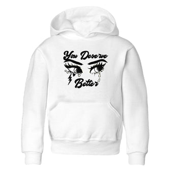AJ5 Sail shirt to match jordans You Deserve Better sneaker tees Air Jordan 5 Sail SNRT sneaker release tees baby toddler White 2 cotton Shirt