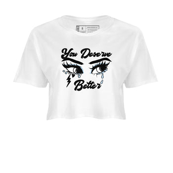 6s White Black shirt to match jordans You Deserve Better sneaker tees Air Jordan 6 White Black SNRT Sneaker Release Tees White 2 crop length shirt