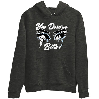 6s White Black shirt to match jordans You Deserve Better sneaker tees Air Jordan 6 White Black SNRT Sneaker Release Tees unisex cotton Charcoal Heather 2 crew neck shirt