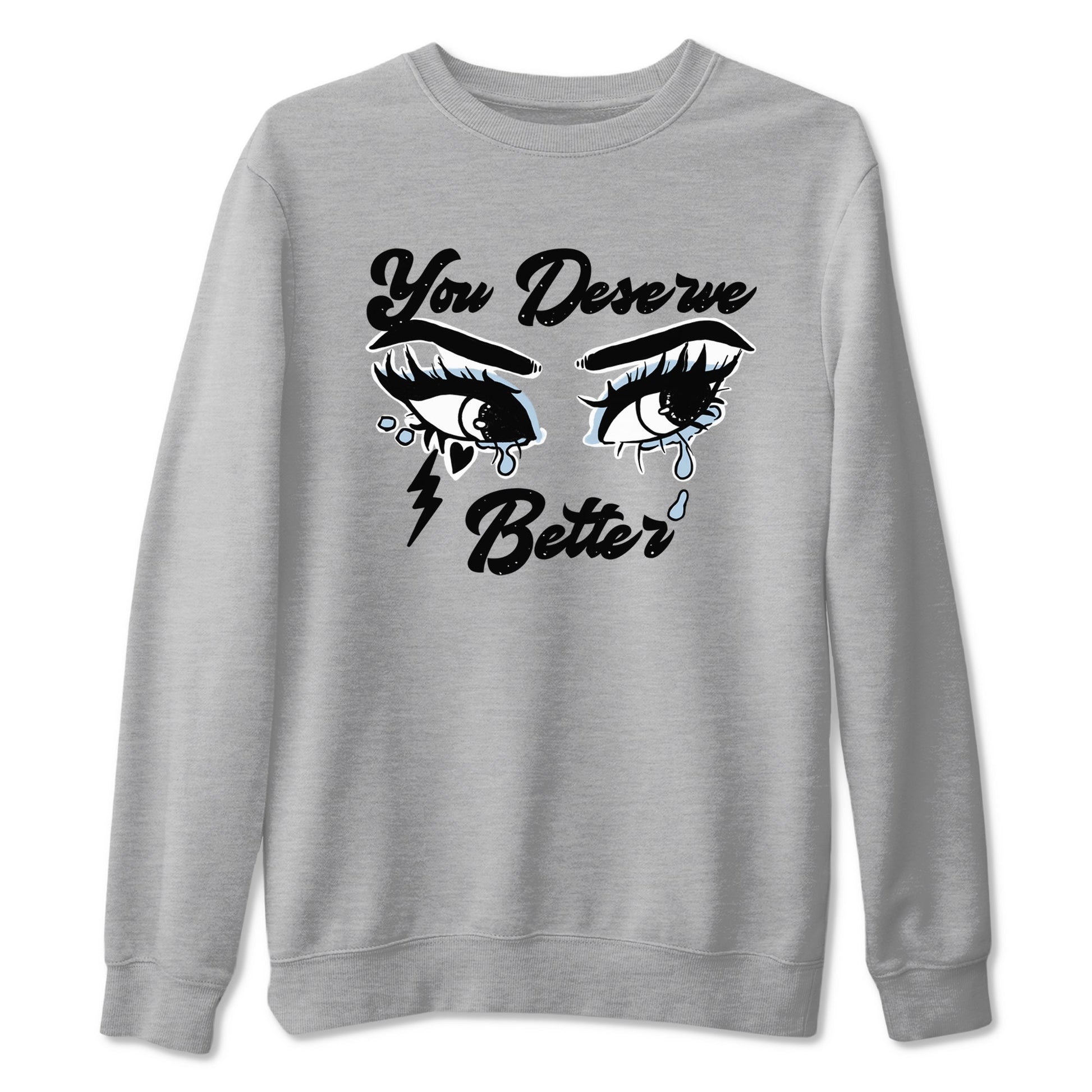 6s White Black shirt to match jordans You Deserve Better sneaker tees Air Jordan 6 White Black SNRT Sneaker Release Tees unisex cotton Heather Grey 2 crew neck shirt