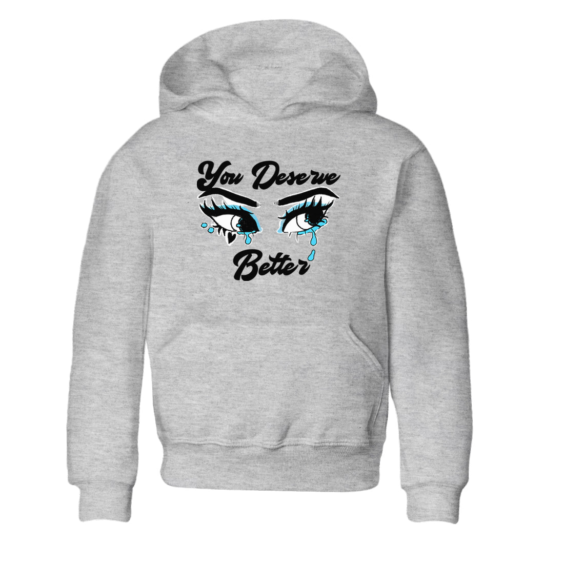 AJ9 Powder Blue shirt to match jordans You Deserve Better sneaker tees Air Jordan 9 Powder Blue SNRT sneaker release tees baby toddler Heather Grey 2 cotton Shirt