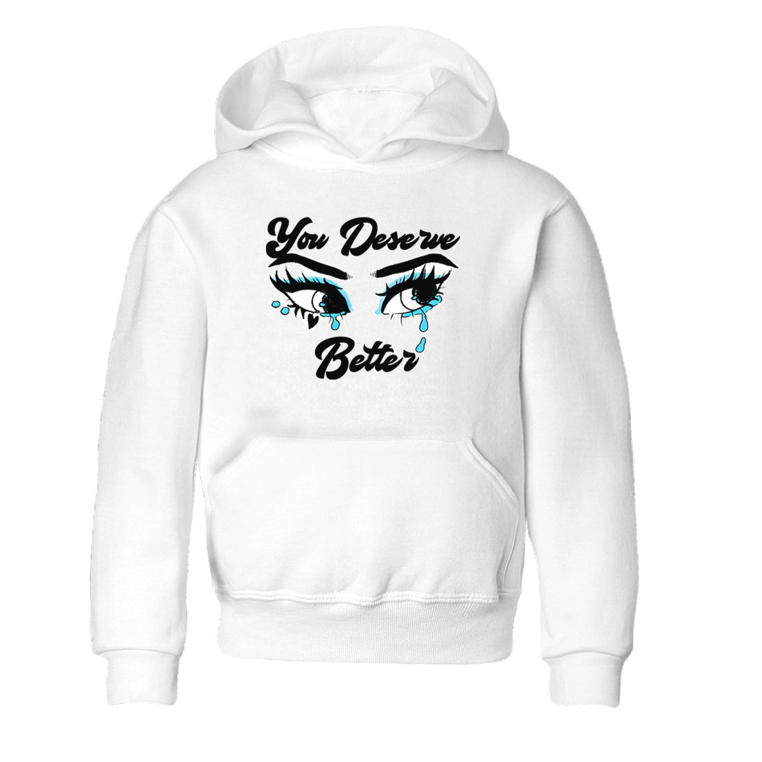 AJ9 Powder Blue shirt to match jordans You Deserve Better sneaker tees Air Jordan 9 Powder Blue SNRT sneaker release tees baby toddler White 2 cotton Shirt