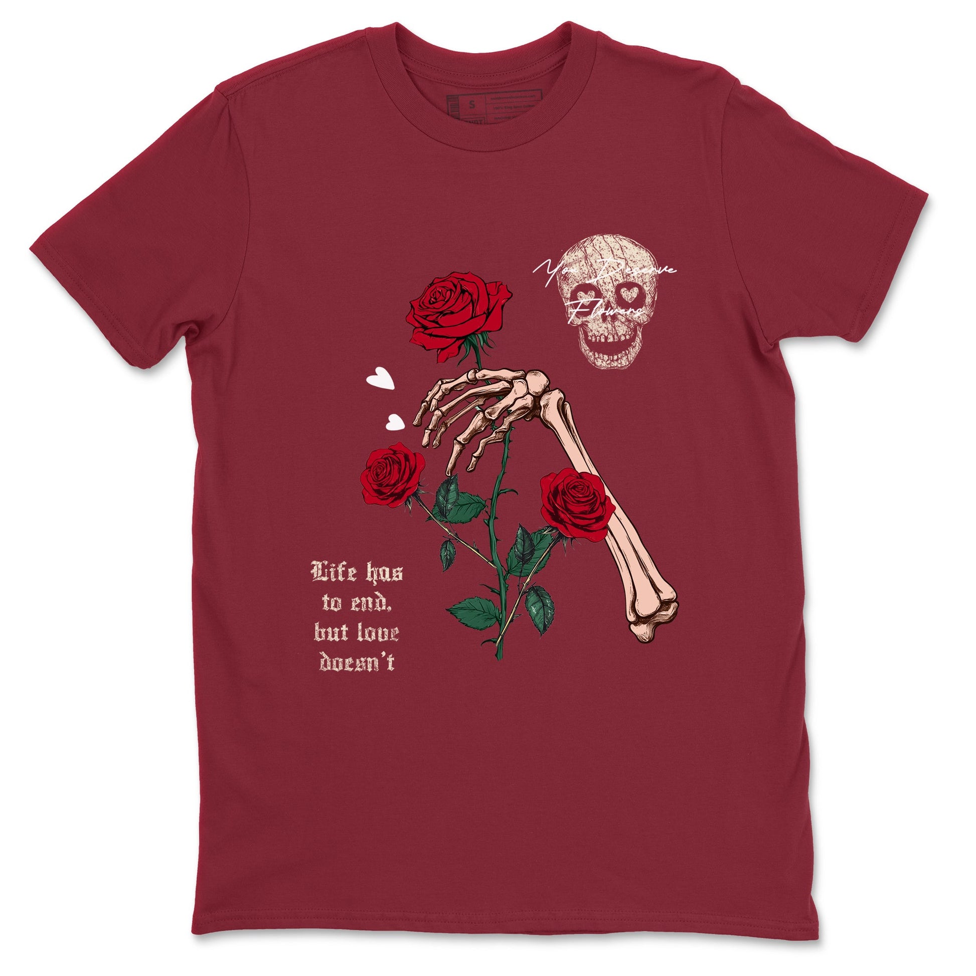 3s Valentines Day shirts to match jordans You Deserve Flowers best t shirts to wear with jordans Air Jordan 3 Valentines Day match shoes to clothes SNRT Sneaker Tees unisex cotton Cardinal 2 shirts