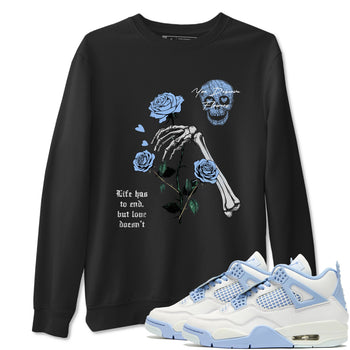 4s Forget Me Not shirts to match jordans You Deserve Flowers sneaker match tees Air Jordan 4 Retro Forget Me Not match shoes to clothes SNRT Sneaker Tees unisex cotton Black 1 shirts