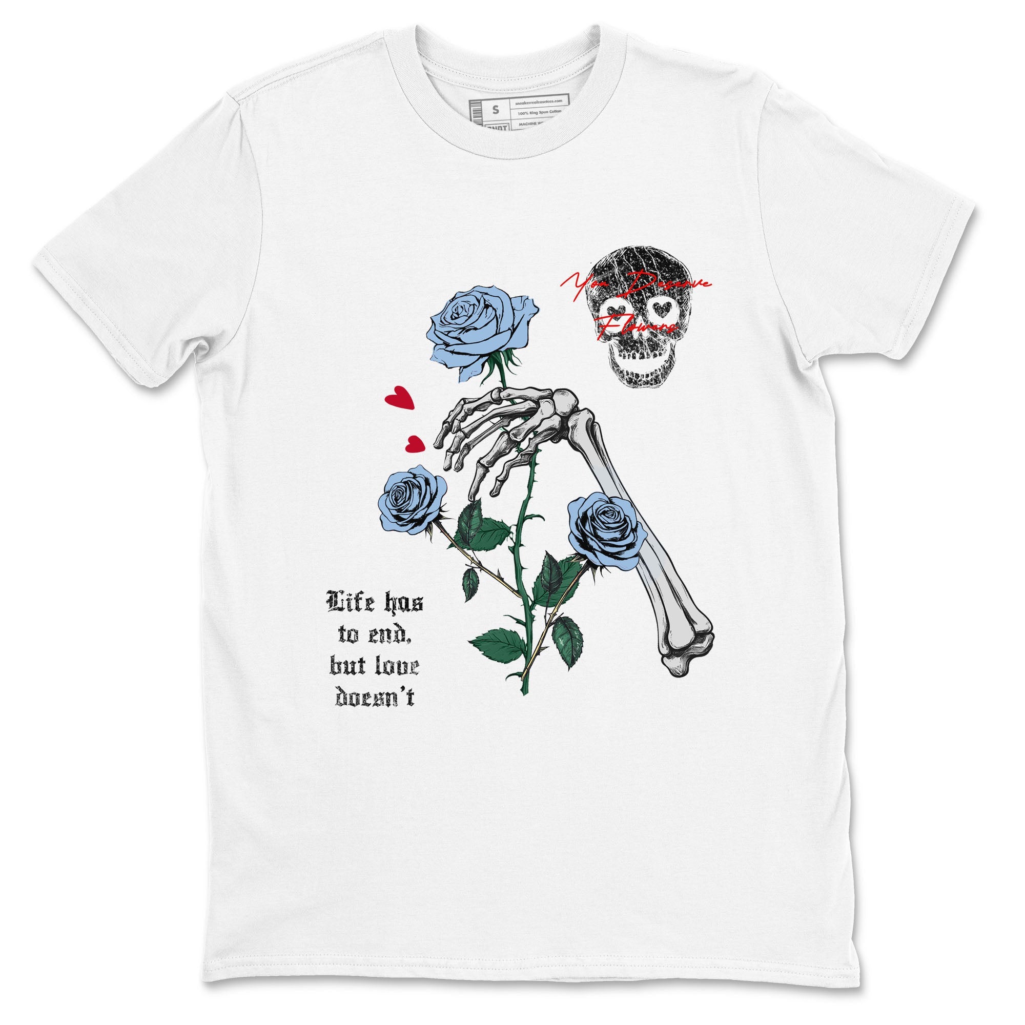 5s Black Metallic Reimagined shirts to match jordans You Deserve Flowers best t shirts to wear with jordans AJ5 Retro OG Reimagined match shoes to clothes SNRT Sneaker Tees unisex cotton White 2 shirts