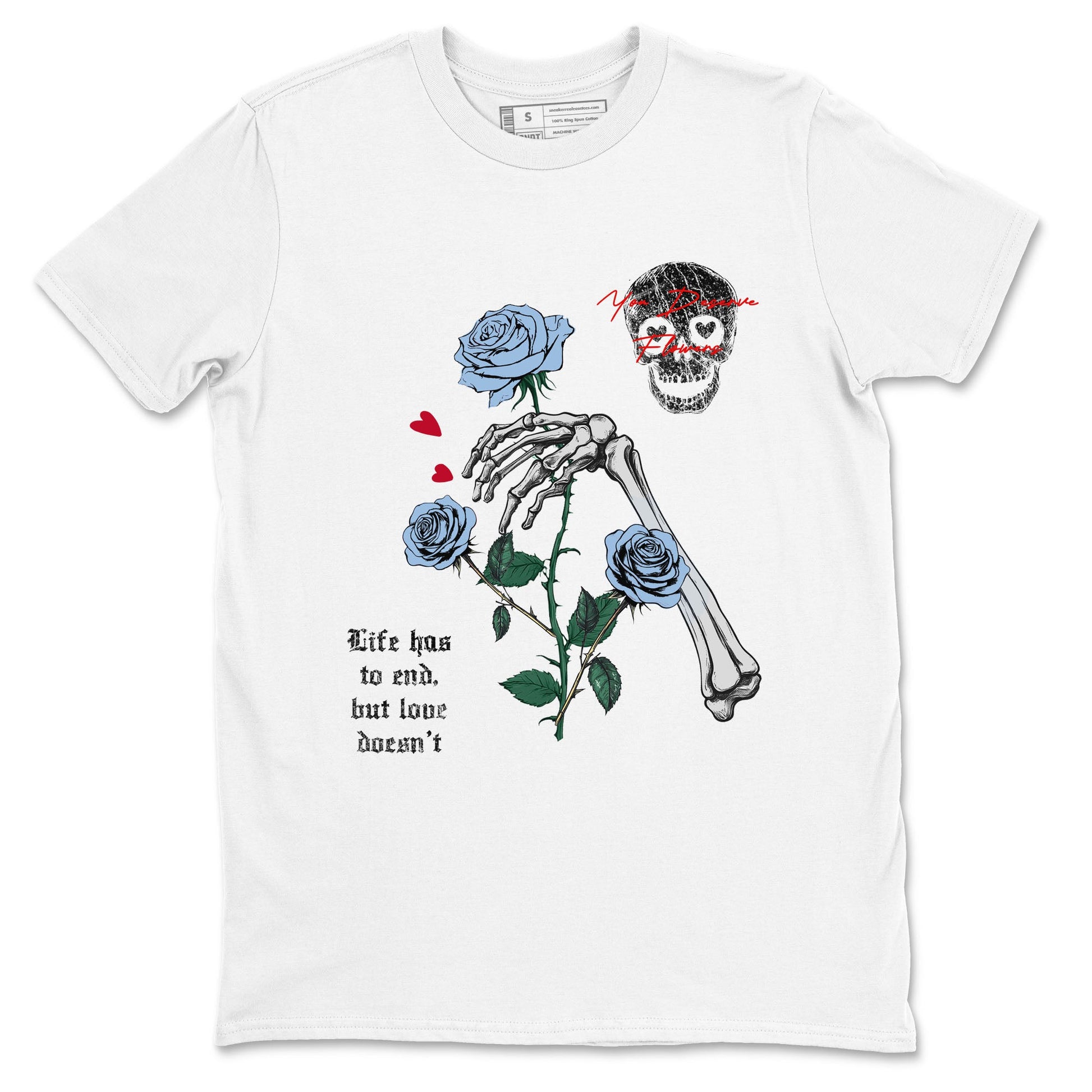 5s Black Metallic Reimagined shirts to match jordans You Deserve Flowers best t shirts to wear with jordans AJ5 Retro OG Reimagined match shoes to clothes SNRT Sneaker Tees unisex cotton White 2 shirts